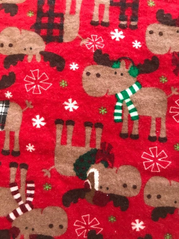 flannel christmas crib sheets