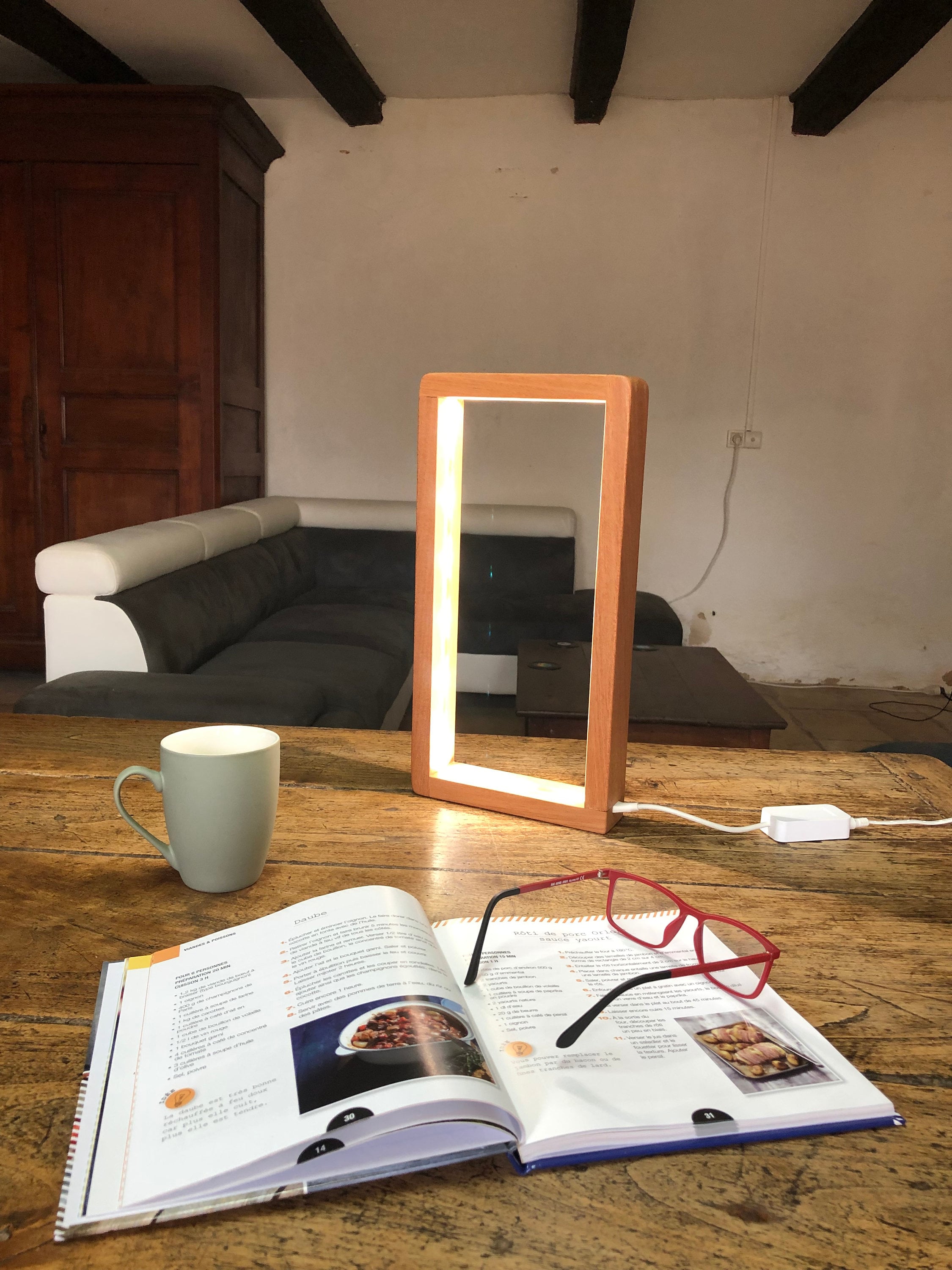 rectangle desk lamp