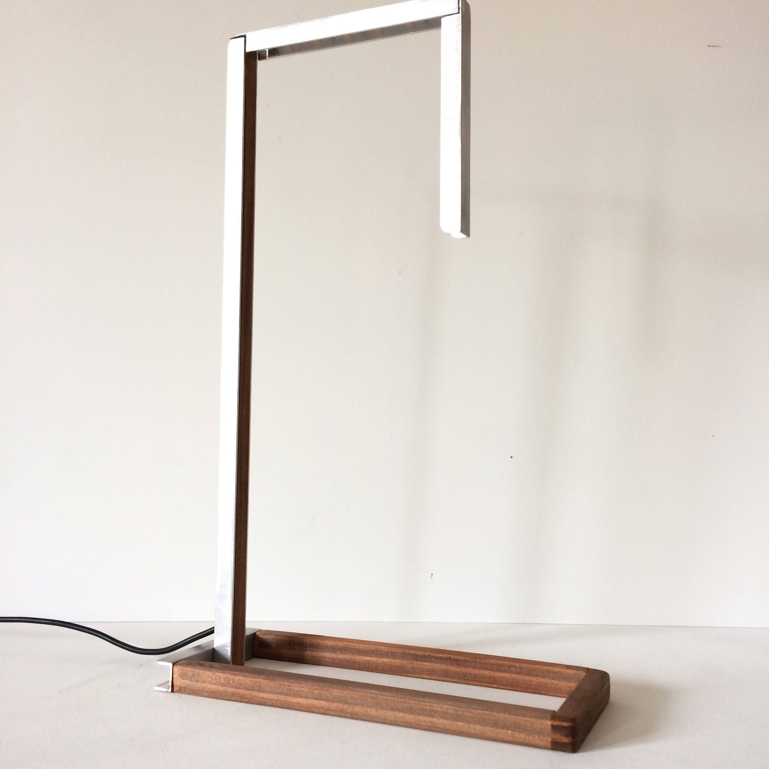 Modern Table Lamp Minimalist Lamp Metal Lamp Aluminium | Etsy