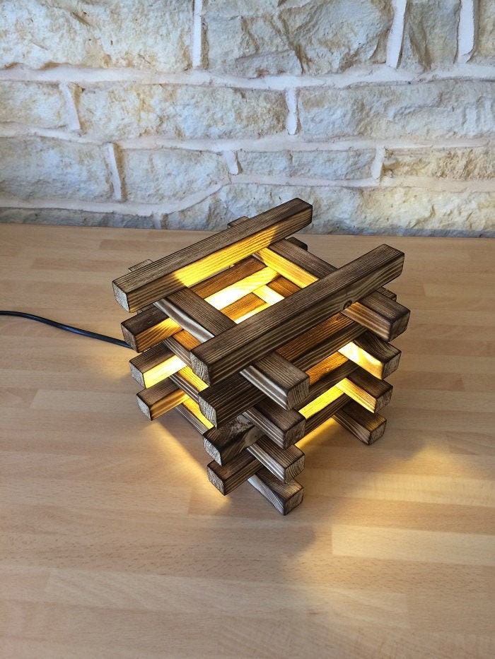 lampe En Bois, lampe