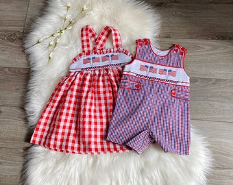 4th of july bubble romper