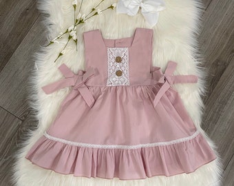 soft pink summer dress