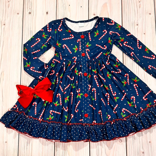 Sunny Candy Canes Dress main image 1