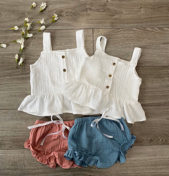 baby blue and pink outfit