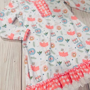 Girls nutcracker Christmas gown, Christmas nutcracker outfit