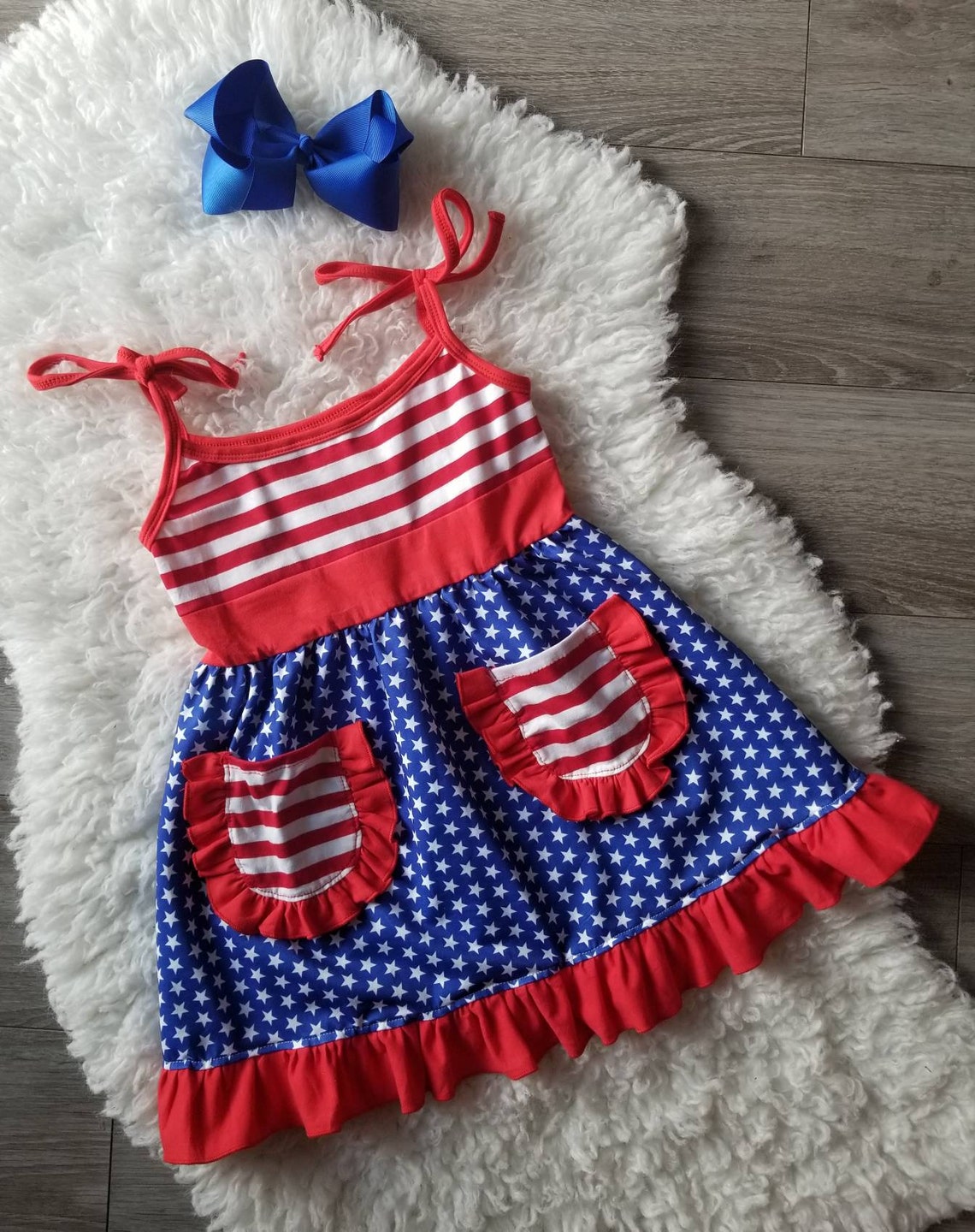 4th of July dress girls 4th of July dresspatriotic dress | Etsy