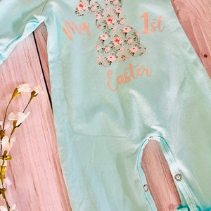 Girls Easter romper