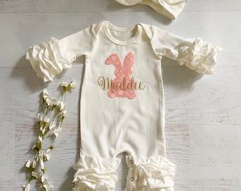 my first easter onesie boy