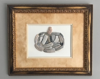 Calabaza de mosaico de conchas marinas