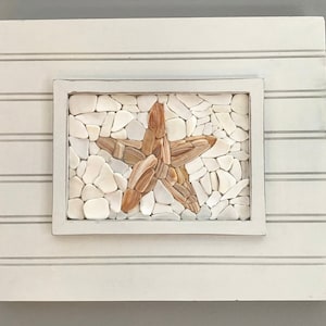 Seashell Mosaic Starfish