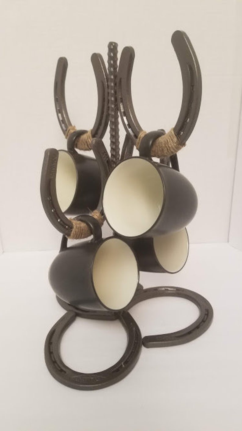 Horseshoe Mug Holder Etsy