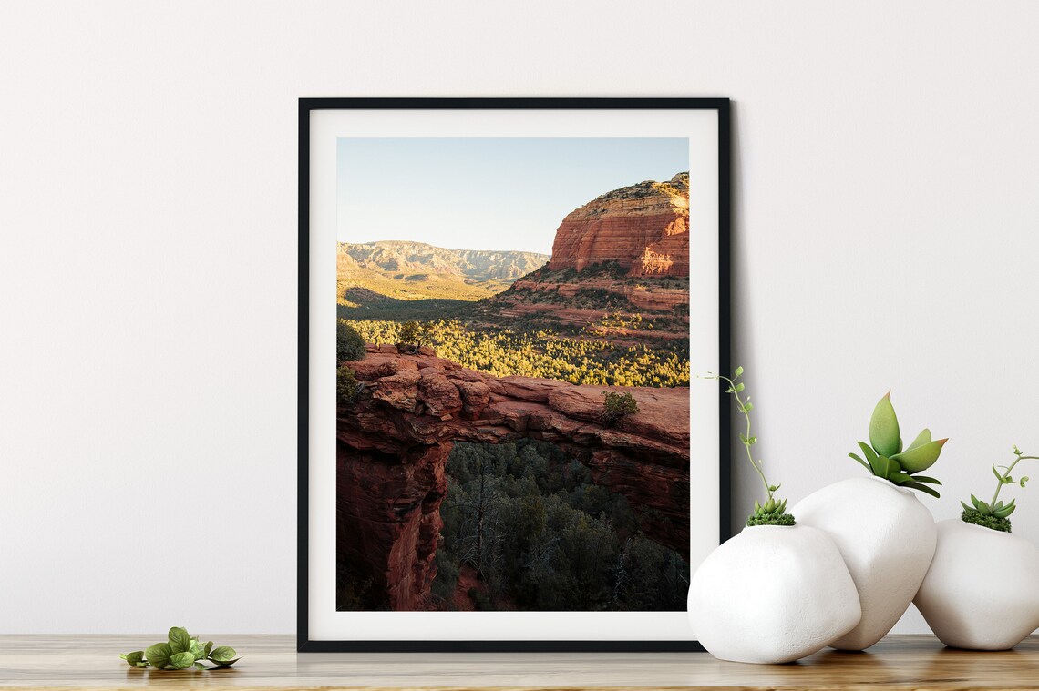Sedona Arizona Art Print Wall Home Decor Southwest Coll Etsy