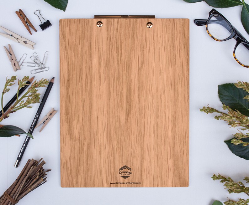 Wood Clipboard. Perfect gift for the outdoors enthusiast. image 1