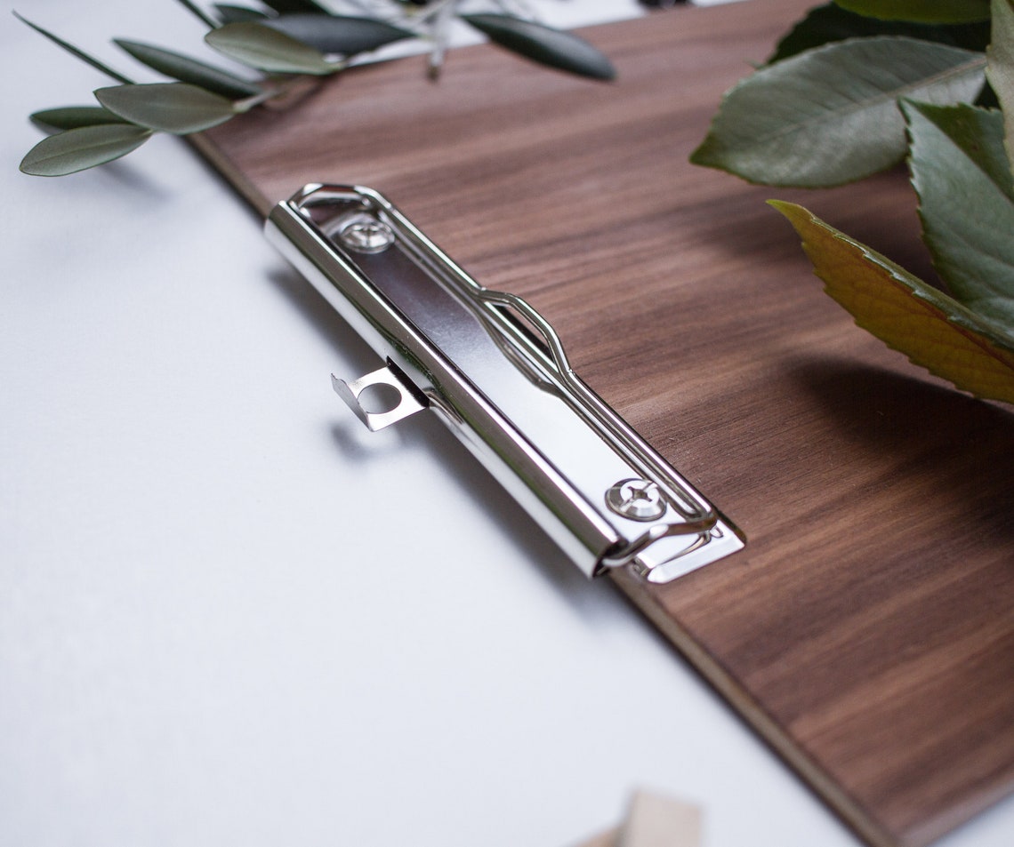 Replacement Clip for Clipboards Small or Large Nickel Chrome Etsy