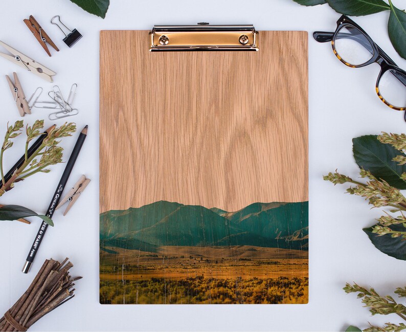 Wood Clipboard. Perfect gift for the outdoors enthusiast. image 0