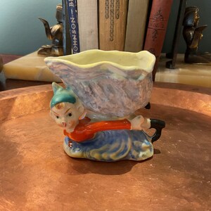 Pixie Elf Mini Planter Jaren 1950 Japan