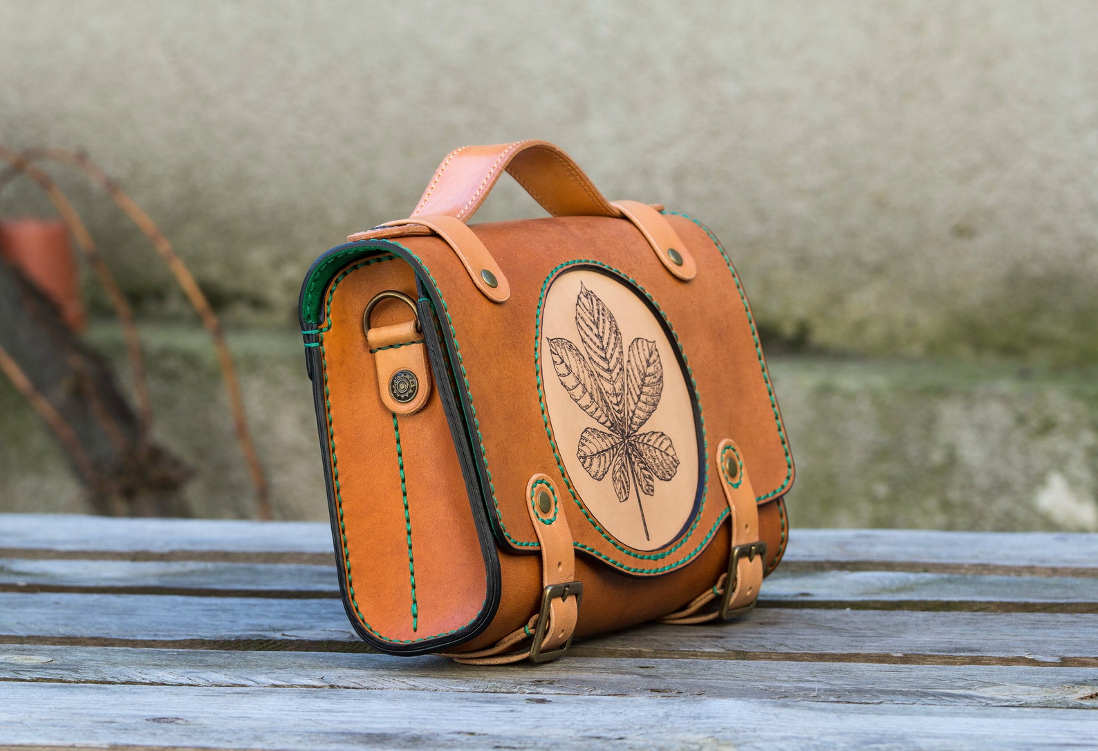 Just A Girl - Personalized Custom Leather Bag main image 0