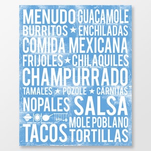 Mexican Wall Art - Mexican Art Print - Mexican Kitchen Decor - Mexican Decor - Mexico Wall Print - Mexican Print - DIGITAL DOWNLOAD