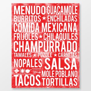 Mexican Wall Art - Mexican Art Print - Mexican Kitchen Decor - Mexican Decor - Mexico Wall Print - Mexican Print - DIGITAL DOWNLOAD
