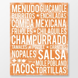 Mexican Wall Art - Mexican Art Print - Mexican Kitchen Decor - Mexican Decor - Mexico Wall Print - Mexican Print - DIGITAL DOWNLOAD