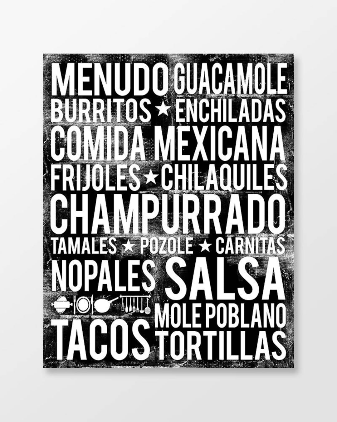 Mexican Wall Art Mexican Art Print Mexican Kitchen Decor Etsy