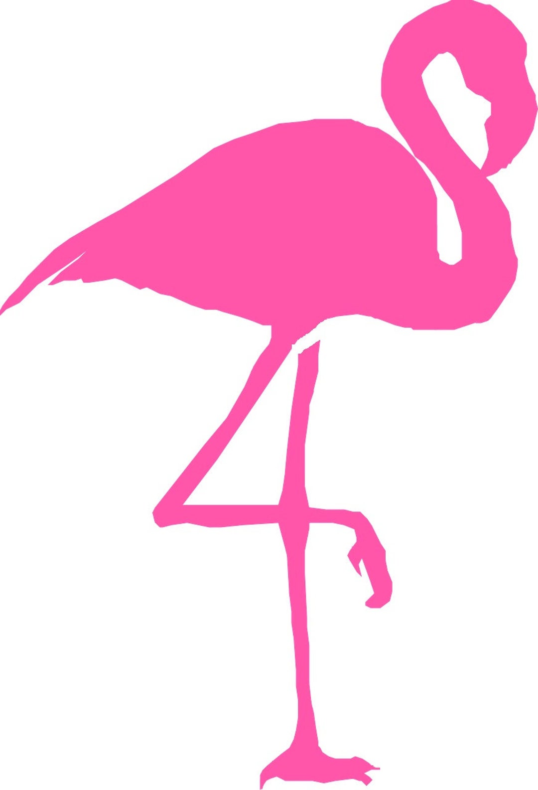 Flamingo Stencil RE-USABLE 9 Inch X 6 Inch - Etsy