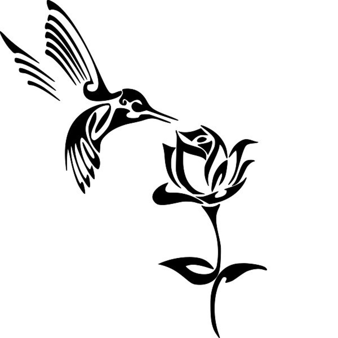 2pcs Brand New BUTTERFLY Hummingbird Flowers Stencils Template Scrapbook  Drawing