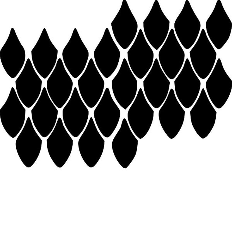 Dragon Scale Stencil Printable Printable Templates Dragon Scale Stencil Printable Printable Templates