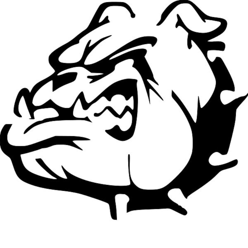 Printable Bulldog Stencil Printable Word Searches