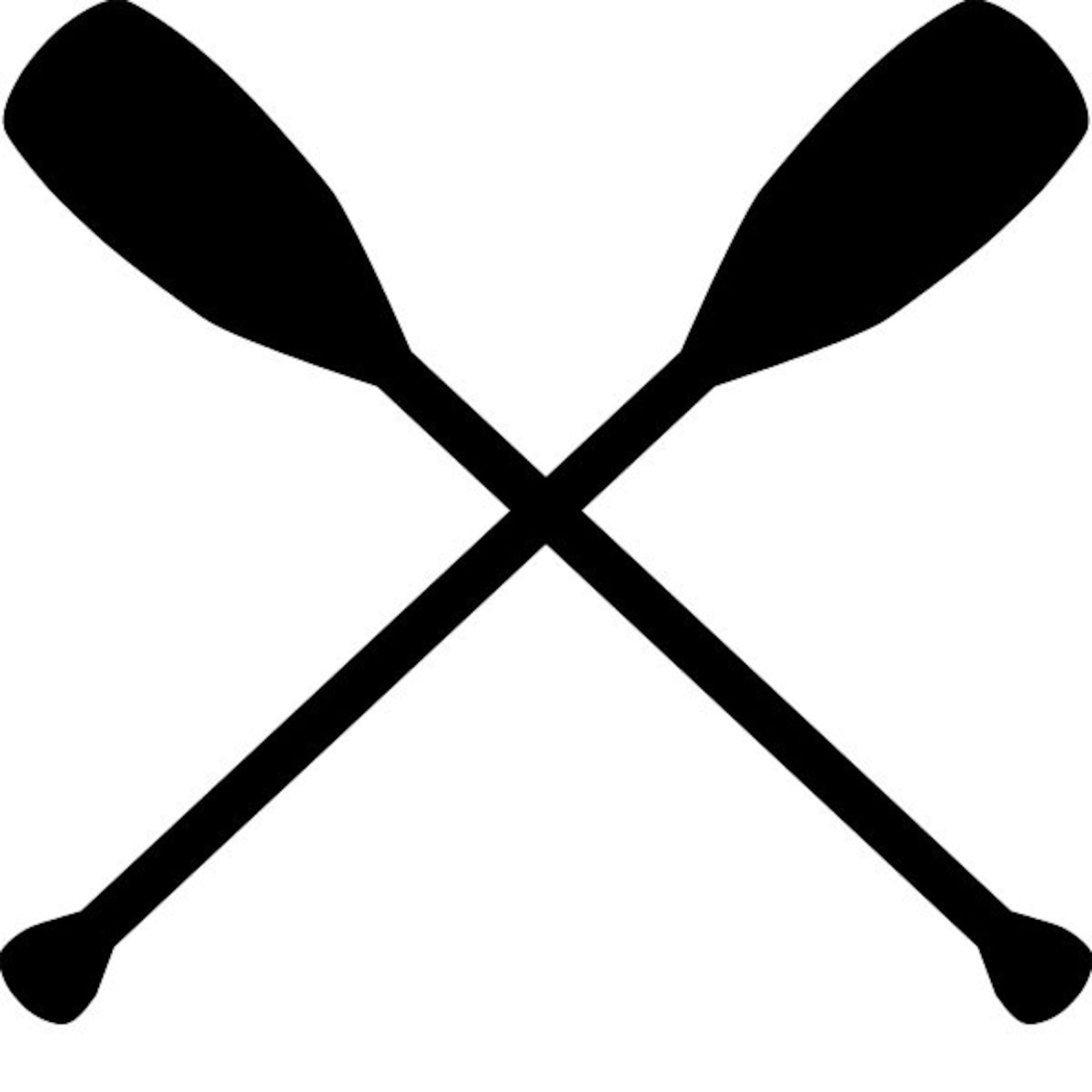 Crossed Oars Stencil REUSABLE 8 X 7.5 Inch Etsy