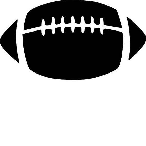 American Football Stencil RE-USABLE 9.5 x 5 inch | Etsy