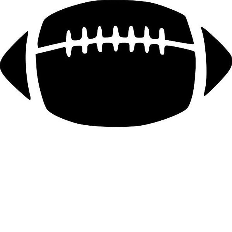 American Football Stencil RE-USABLE 9.5 x 5 inch | Etsy