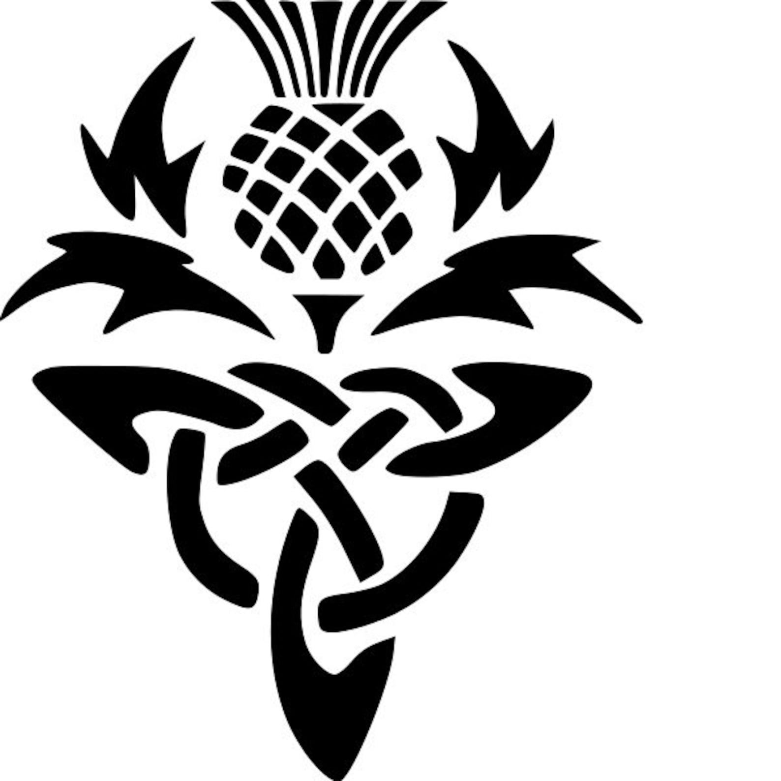 Celtic Thistle Cutting Stencil vinyl SVG File Etsy celtic-thistle-cutting-stencil-vinyl-svg-file-etsy