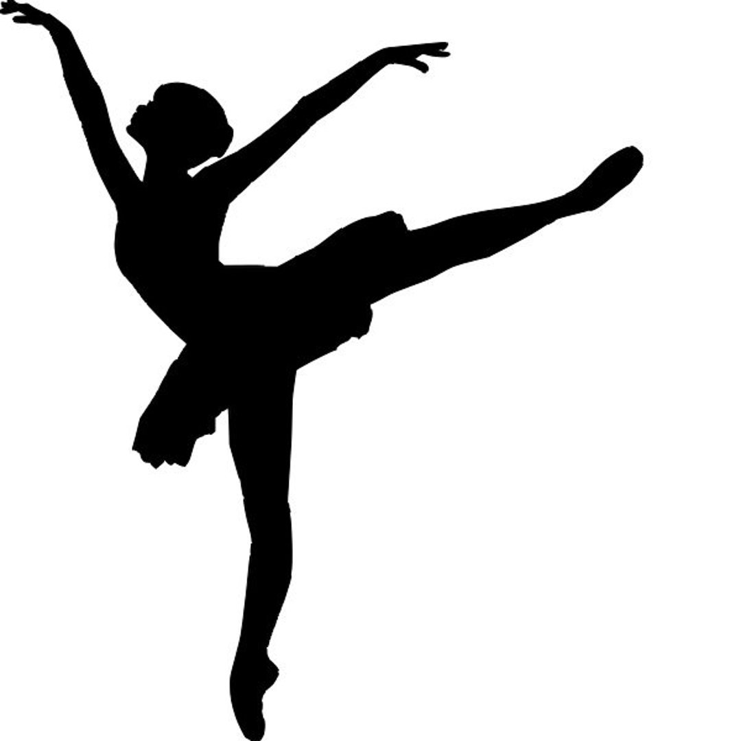 Ballerina Stencil REUSABLE 7 X 8 INCH Etsy