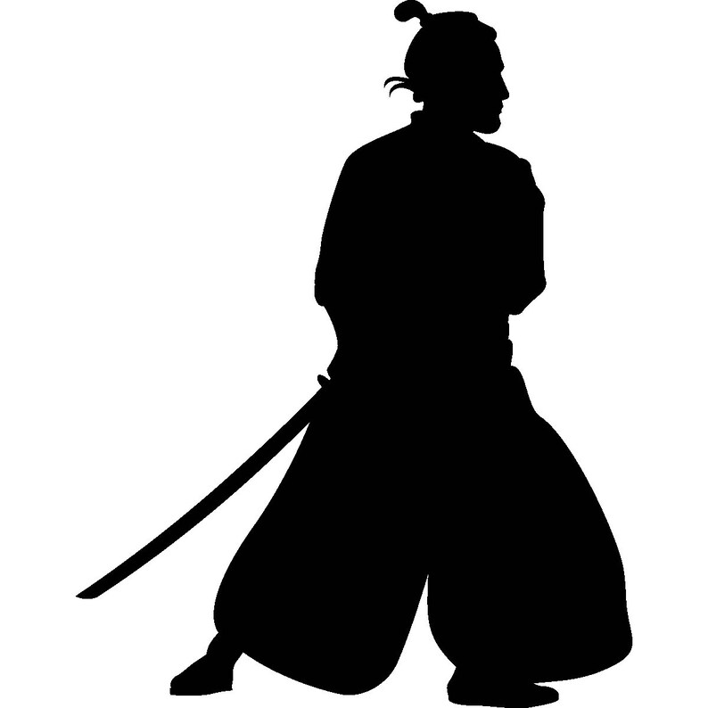 Samurai Stencil REUSABLE 7.5 X 10 INCH Etsy