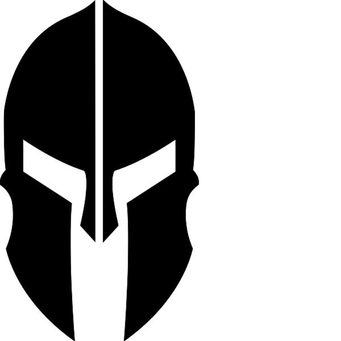 Spartan Helmet Stencil REUSABLE 5.5 X 9.5 INCH Etsy