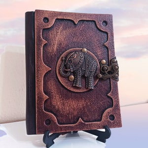 Leather Journal  / Notebook/ Diary / Daybook/ Memorybook Gift for