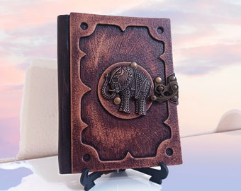Leather Journal  / Notebook/ Diary / Daybook/ Memorybook Gift for