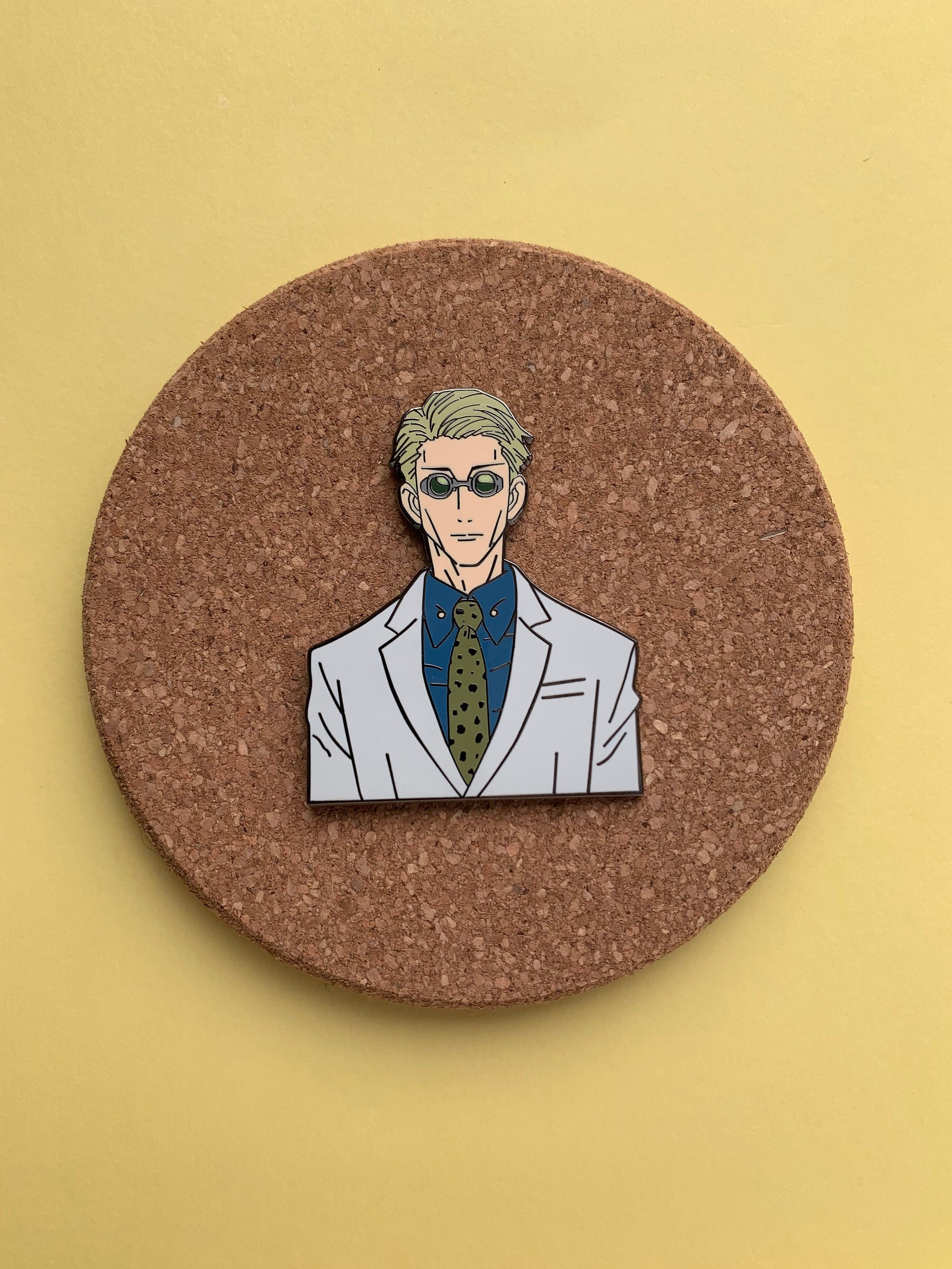 Jujutsu Kaisen Nanami Hard Enamel Pin (Kento Nanami, Anime Pin, Manga…