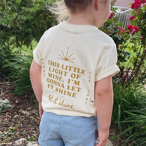 Let It Shine Christian Children’s T-Shirt