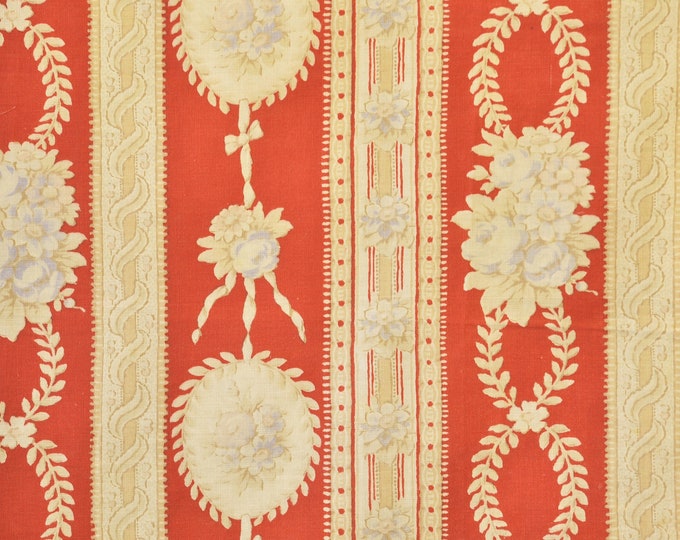 Antique French Fabric Design 1780's1790's Etsy
