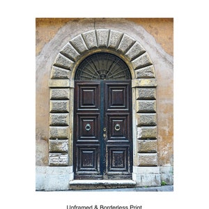 Italy Door Print, Door in Rome Photography, Italy Wall Art, Entryway Art, Small Bathroom Wall Decor, Door Picture, Travel Photograph