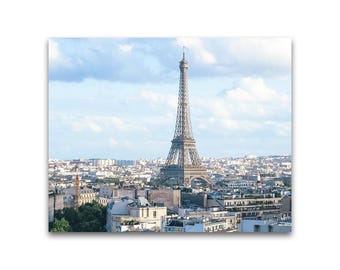 Eiffel Tower Photography Print: Paris Travel Photo, French Wall Art
