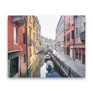 Venice Canal Photo Print: Italy Travel Photography, Bedroom Wall Art