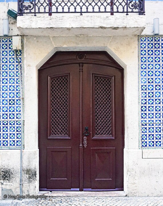 Door Photography Print Lisbon Portugal Wall Art Vertical Etsy