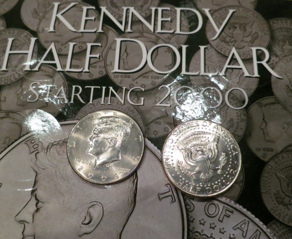 1980 D John Kennedy Half Dollar With 2x2 Case from Mint Set Combined Shipping
