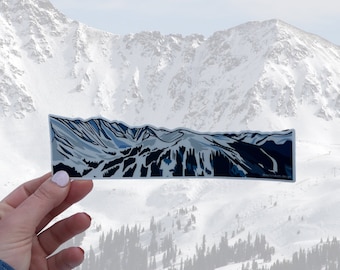 Arapahoe Basin landschapssticker