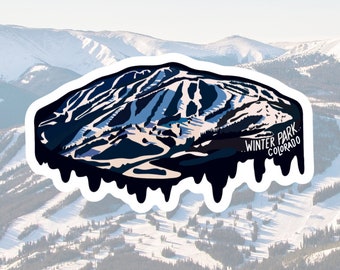 Winter Park Ski Sticker