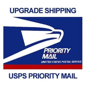 Upgrade to priority mail.