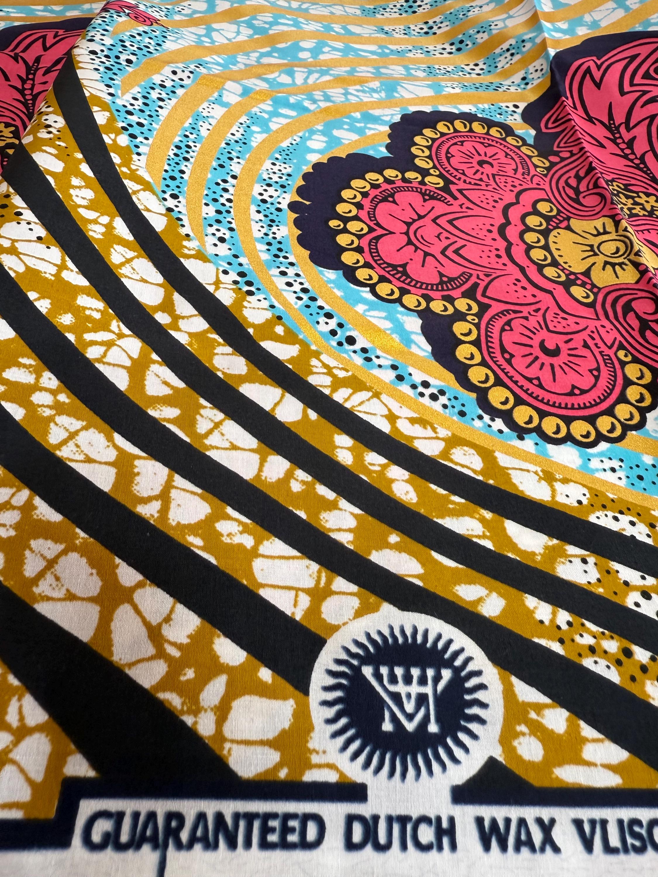 Hollandaise Gold Line Premium Dutch Holandise Cotton Wax. Block